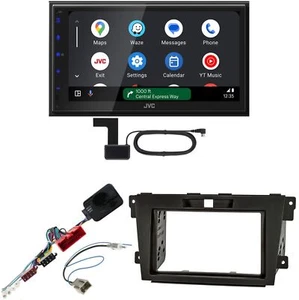 JVC KW-M695DBW Android Auto CarPlay Digitalradio DAB+ Einbauset für Mazda CX-7 - Bild 1 von 1