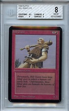 MTG Alpha Hill Giant BGS 8.0 NM/MT card Magic the Gathering WOTC 9897