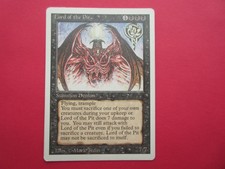 LORD OF THE PIT REVISED/3RD EDITION ULTRA RARE MTG EXCELLENT