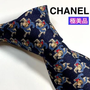 Chanel Tie Extreme Collection Luxury Necktie Men's Accessories Excellent+/N23 - Picture 1 of 6