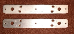 Compaq Deskpro 286 FDD Floppy Disk drive mounting rails Aluminum - Picture 1 of 3