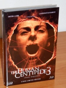 Human Centipede 3 Blu Ray DVD 2Disc Limited Edition Hardbox Sicko Gore Splatter - Picture 1 of 6