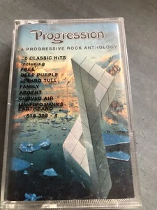 progression a progressive rock anthology cassette tape Prog Deep Purple Tull Gun - Picture 1 of 7