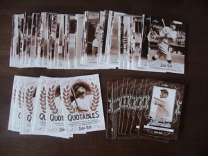 2016 LEAF BABE RUTH COMPLETE SET WITH 2 INSERT SETS 100 CARDS TOTAL NM-MT - Picture 1 of 1