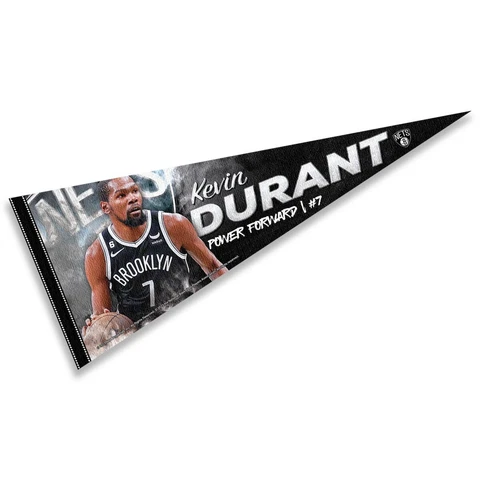 Brooklyn Nets Durant Full Size Pennant Flag Banner Cover