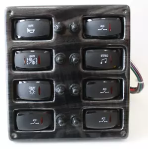 NEW Boat Marine Rocker Switch Panel Breaker OEM Qwest Avalon Tahoe Ranger Harris - Foto 1 di 15