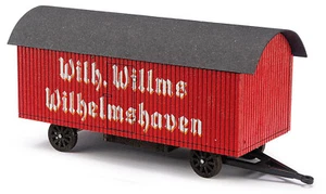Busch 59964 Trailer, Red, H0 - Picture 1 of 1
