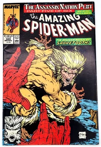 AMAZING SPIDER-MAN #324 (1989) / VF / MCFARLANE SABRETOOTH - Picture 1 of 2