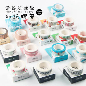7m /1Roll DIY Japan Style Washi Tape Sticker Decor Paper Masking Adhesive Craft