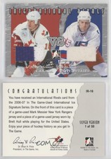2006 In the Game-Used International Ice Signature Series Silver /50 Brett Hull
