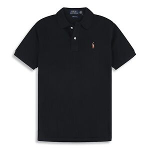 POLO-RALPH-LAUREN Men's The Iconic Mesh Custom Slim Fit Polo Shirt ,M-XXL
