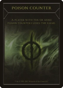 4x TOKEN VELENO NPH #? MTG Magic English quasi nuova/non gioca carta C comune - Foto 1 di 1