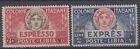 Italy Libia - Exp. n. 9-10 (n.10 SUPER CENTERED) MH*