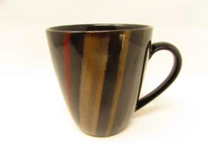 Avanti Black by Sango  Mug Strips on Black     b422 - Picture 1 of 2