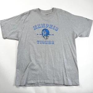 University of Memphis Tigers Men's XL Gray T-Shirt - Memphis Tigers Eat 1912 Hel - Picture 1 of 9