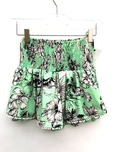 ZARA GRÜNE SHORTS MIT HOHER TAILLE UND BLUMEN REF 2785 580 - Bild 1 von 4