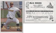 2005 Grandstand West Virginia Power Mark Rogers Rookie RC