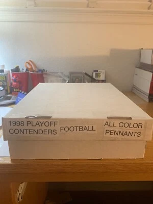 1998 PLAYOFF CONTENDERS FOOTBALL YELLOW FELT PENNANTS PICK A CARD UPDATED 4/2025 - Image 1 of 2