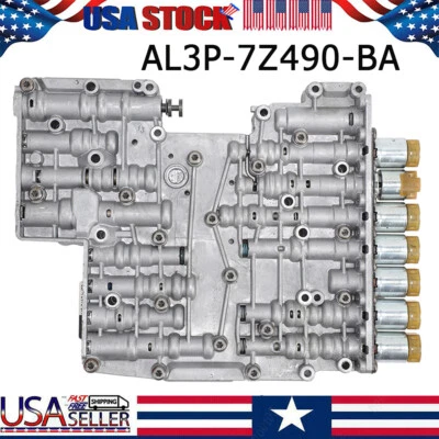 For 2009-2014 FORD F150 6R80 Transmission Valve Body w/ Solenoids AL3P-7Z490-BA - Image 1 of 4