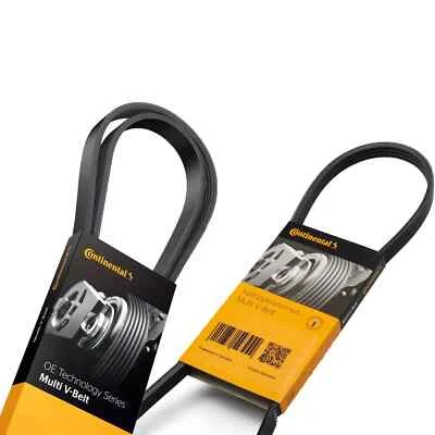 Juego de 2 correas serpentinas Volvo C30 C70 S40 V50 Conti-Tech aire acondicionado P/S 5PK847 5PK890 Foto 1 de 4