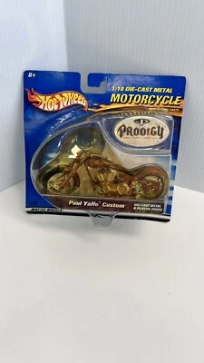 Hot Wheels Paul Yaffe Custom Prodigy 1:18 Scale Motorcycle Mattel 2001 Vintage - Image 1 of 4