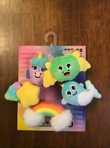 Crocs Jibbitz Uniquely You Charms Magical Plush Friends 5 Pack - Picture 1 of 2