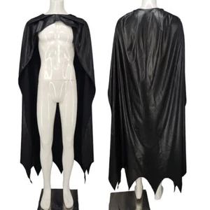 Batman Cosplay Capa Bruce Wayne The Flash Capa de Cuero Sintético Disfraz Accesorios Adulto - Imagen 1 de 8