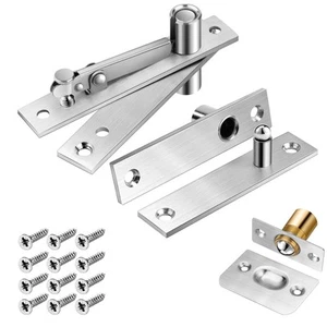 1 Pack | Heavy Duty Pivot Hinge Set with Door Ball Catch for Wood Door - HBL'... - Picture 1 of 7