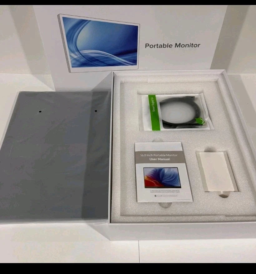 16” OLED Portable Monitor - 3K 120Hz, 0.1ms, 100% DCI-P3, Ultra-Slim for Laptop - Image 1 of 4