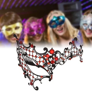 Masquerade Mask Half Face Mask Mardi Gras Mask Prom Mask Cosplay Costume Mask - Picture 1 of 28