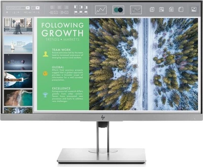 HP EliteDisplay E243 23,8-Zoll Monitor IPS FHD 1920x1080 DP HDMI USB (Kratzer) - Bild 1 von 3