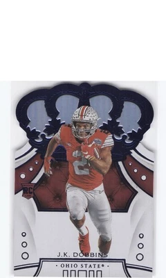 2020 Chronicles Draft Picks #32 J.K. Dobbins Crown Royale Blue - Image 1 of 2