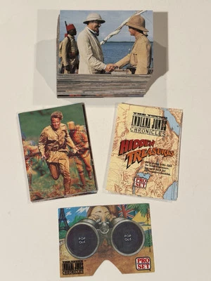 The Young Indiana Jones Chronicles Completo 114 cartas maestro set [Pro Set 1992] Foto 1 de 3