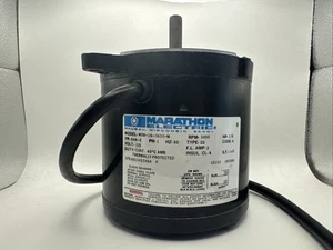 MARATHON MOB-16-3600-M Electric Motor NOS tested 3450 Rpm 1/4 Hp Ph 1 - Picture 1 of 13