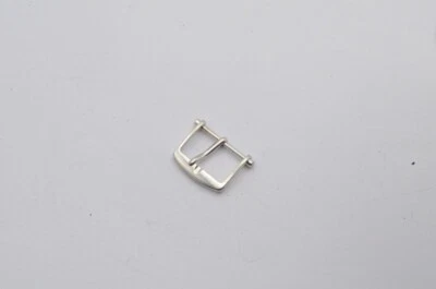 Fivela de pulseira de couro Blancpain 16 mm 750 ouro branco 18K - Imagem 1 de 2