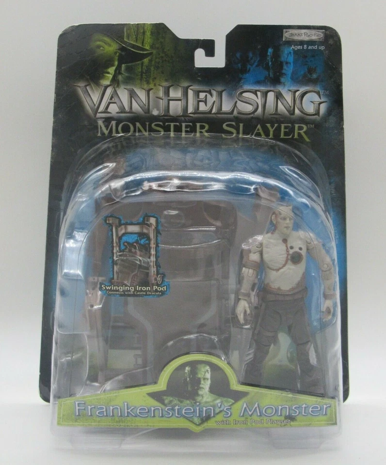 Van Helsing Monster Slayer Dracula Action Figure Coffin Playset Jakks Pacific
