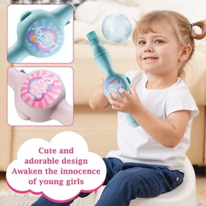 31cm Kids Elastic Fog Bubble Wand Magic Smoke Bubble Machine Toy Birthday Gift - Picture 1 of 10