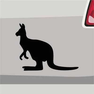 STICKERFREAKS Känguru Silhouette Aufkleber Beuteltier Sticker Sidney Auto Bike Uluru Car