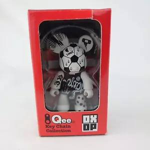 Toy2r 2.5" Qee OX-OP Saiman Chow Soccer Bear Series 1 Key Chain OXOP Kidrobot  - Picture 1 of 4