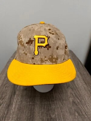 Pittsburgh Pirates New Era MLB G-Wooly 59FIFTY Cap Size 7 1/8 - Image 1 of 4