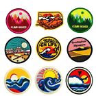  9 Pcs DIY Sewing Patches Embroidered Badge Stick Design Decorate