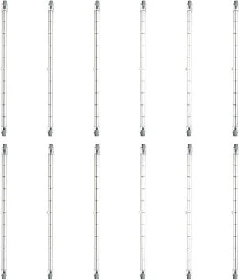 12Pack Mini Tube 254mm Double-Ended T3 Bulb, R7s Clear, 3200K, 1500W, 28000LM - Image 1 of 4