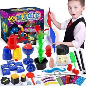 Heyzeibo Kinder Zauberkasten - Anfänger Zaubertricks Set mit Zauberstab - Bild 1 von 7