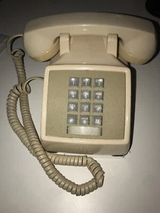 Vintage AT&T Pushbutton Phone Western Electric Bell 2500DMG 100% cleane & tested - Picture 1 of 3