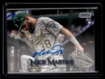 2019 Stadium Club Nick Martini RC Autograph #SCA-NM - Image 1 of 2