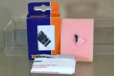ROCO 10734 N HOe GAUGE DCC DIGITAL 6 PIN LOCOMOTIVE DECODER MODULE od - Image 1 of 4