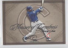 2005 Fleer Showcase Measure of Greatness Sammy Sosa #8MG
