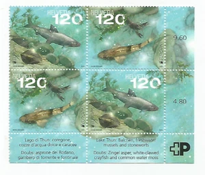 Svizzera Europa 2024 fauna e flora subacquee MNH - Foto 1 di 1