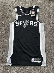 Nike Authentic San Antonio Spurs Icon Edition Blank Jersey Size 40 Small New - Picture 1 of 10