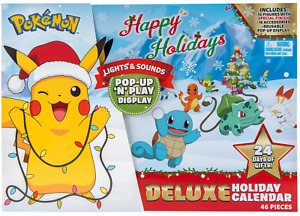 Pokemon 2021 Deluxe Holiday Advent Calendar SEALED Christmas Pop-Up N Play